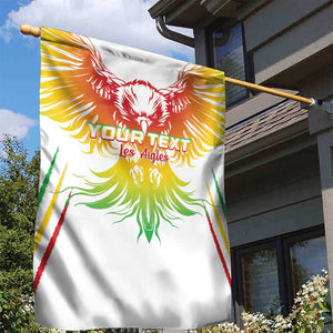 Mali Football Custom Garden Flag Go Eagles - White Color