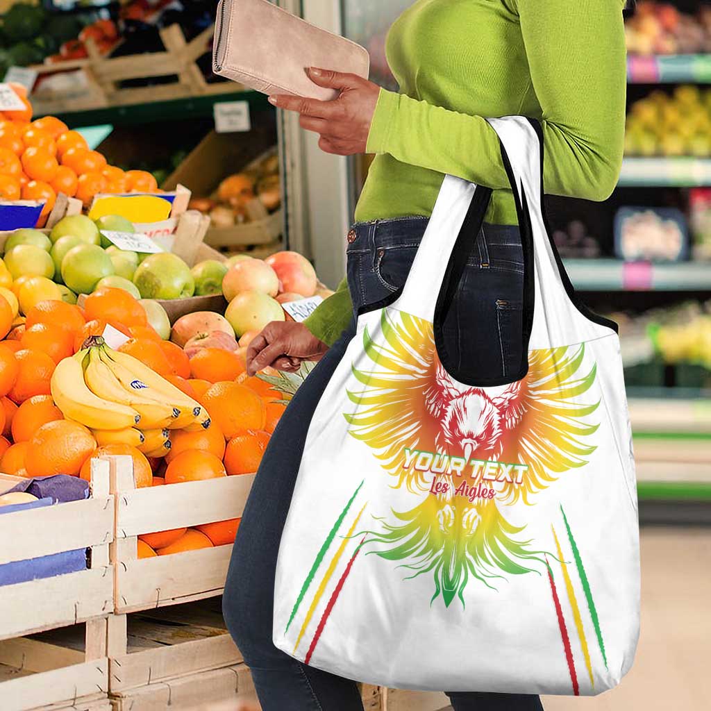 Mali Football Custom Grocery Bag Go Eagles - White Color