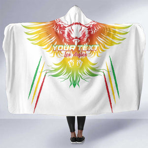 Mali Football Custom Hooded Blanket Go Eagles - White Color