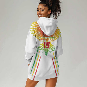 Mali Football Custom Hoodie Dress Go Eagles - White Color