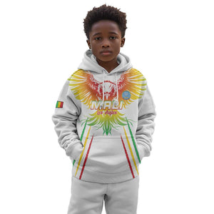 Mali Football Custom Kid Hoodie Go Eagles - White Color