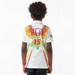 Mali Football Custom Kid Polo Shirt Go Eagles - White Color