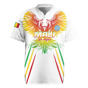 Mali Football Custom Rugby Jersey Go Eagles - White Color