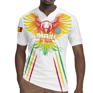 Mali Football Custom Rugby Jersey Go Eagles - White Color