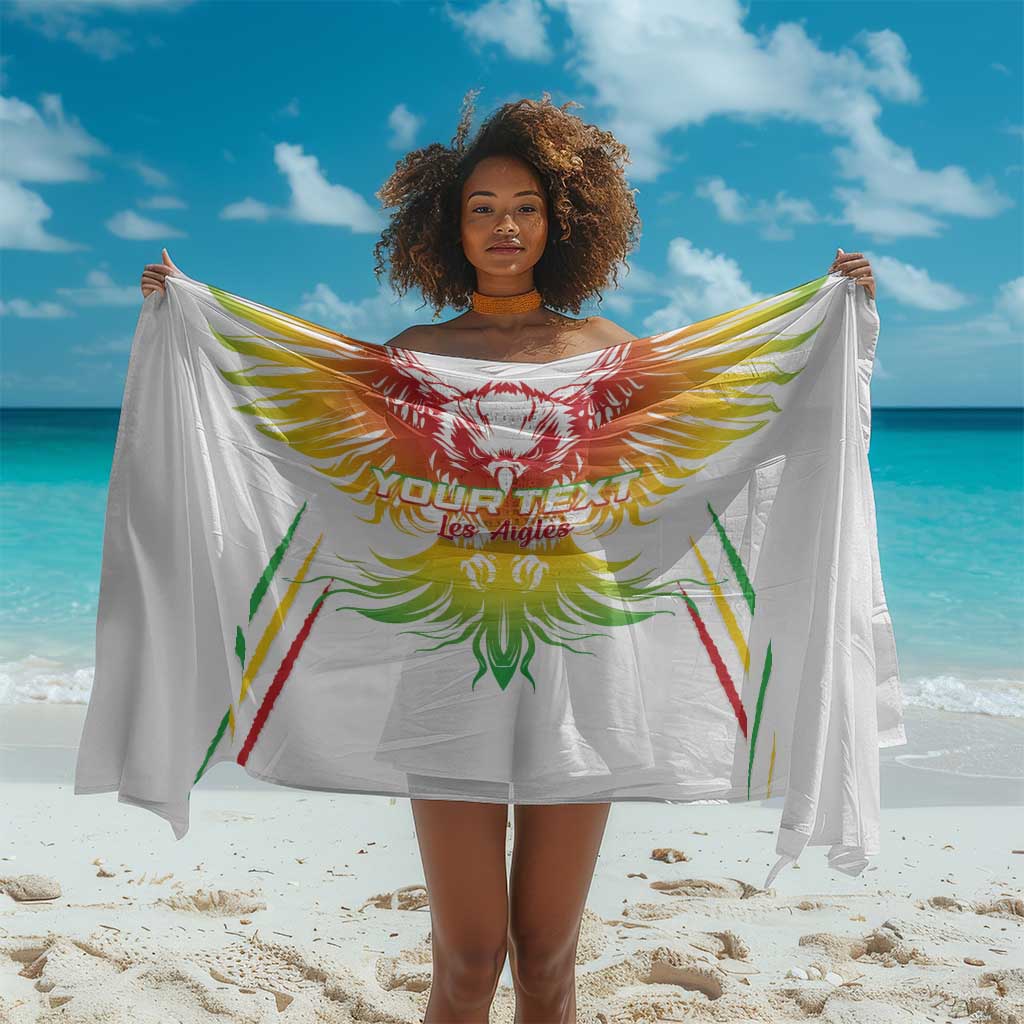 Mali Football Custom Sarong Go Eagles - White Color