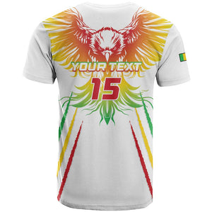 Mali Football Custom T shirt Go Eagles - White Color