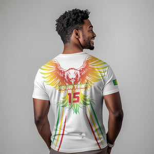 Mali Football Custom T shirt Go Eagles - White Color