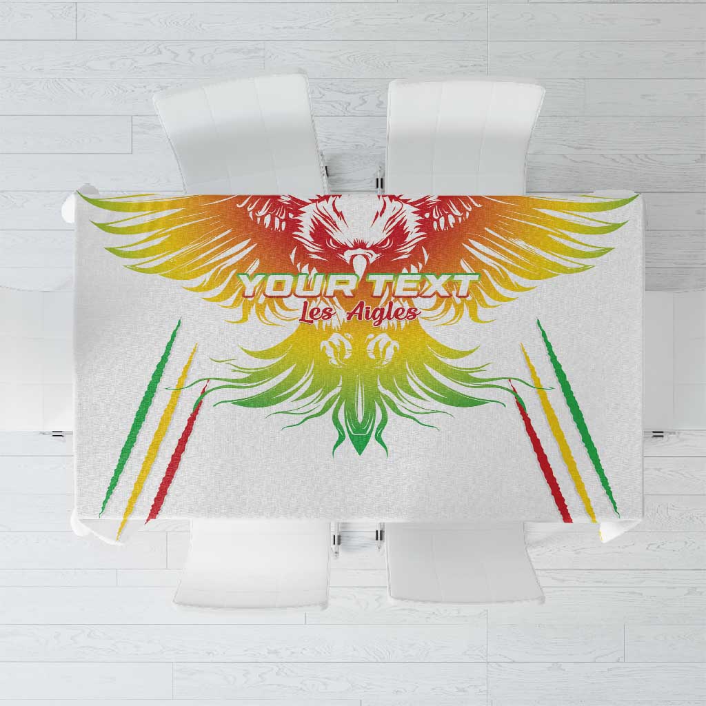 Mali Football Custom Tablecloth Go Eagles - White Color