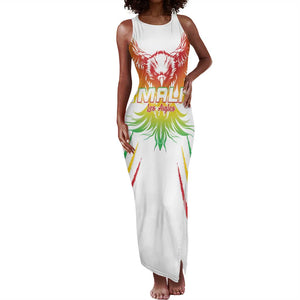 Mali Football Custom Tank Maxi Dress Go Eagles - White Color