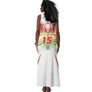 Mali Football Custom Tank Maxi Dress Go Eagles - White Color