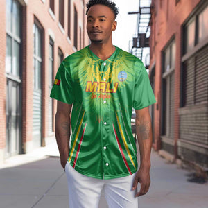 Mali Football Custom Baseball Jersey Go Eagles - Green Color