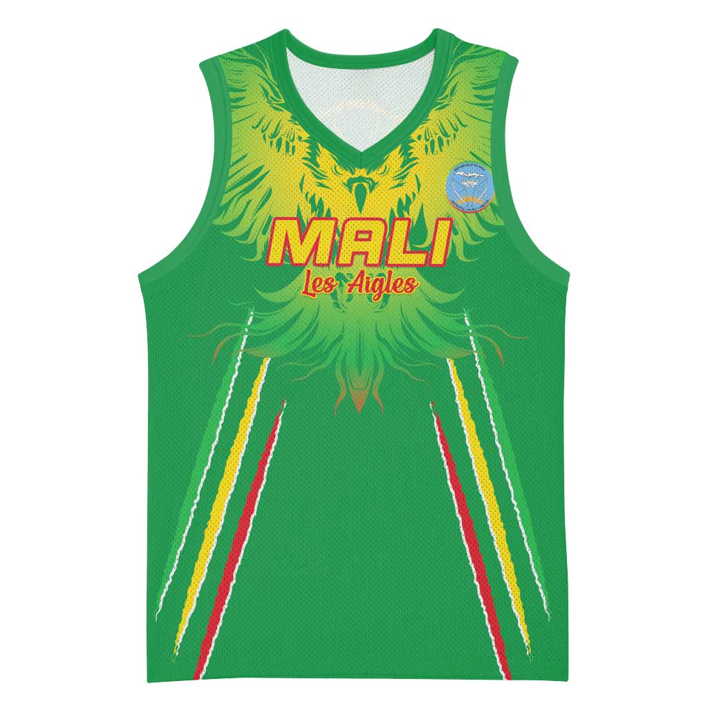 Mali Football Custom Basketball Jersey Go Eagles - Green Color LT15