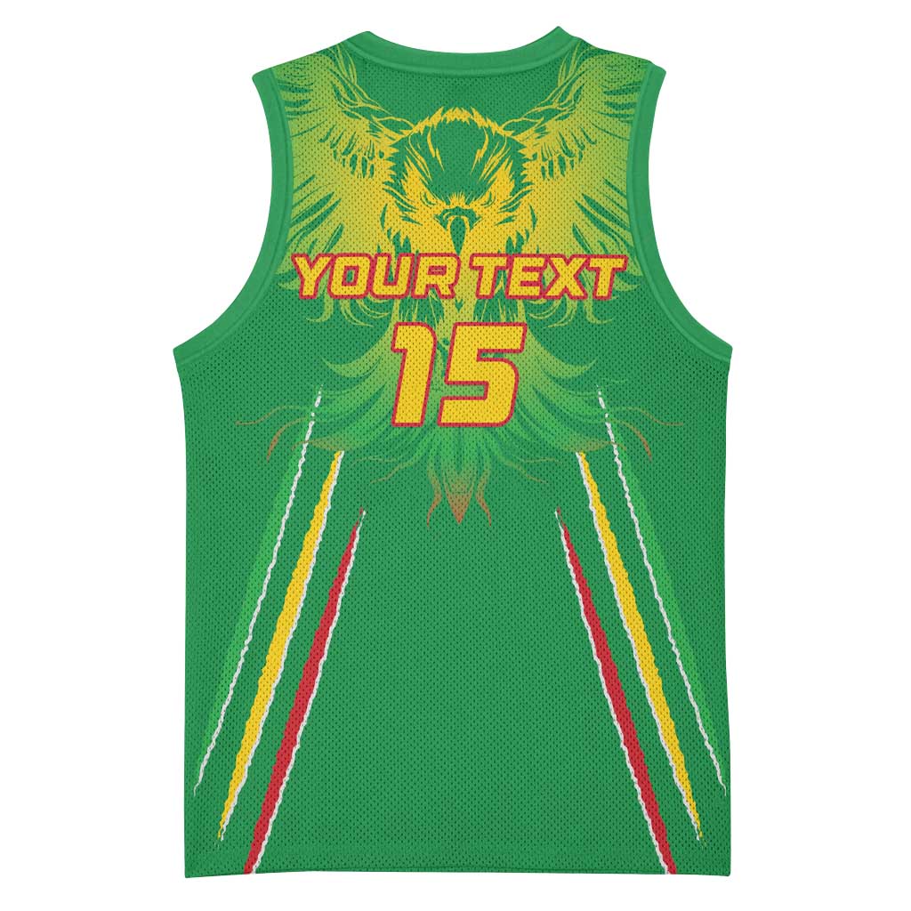 Mali Football Custom Basketball Jersey Go Eagles - Green Color LT15