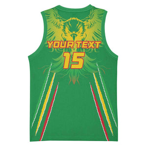 Mali Football Custom Basketball Jersey Go Eagles - Green Color LT15