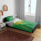 Mali Football Custom Bedding Set Go Eagles - Green Color