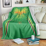 Mali Football Custom Blanket Go Eagles - Green Color