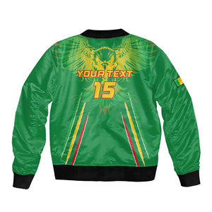 Mali Football Custom Bomber Jacket Go Eagles - Green Color