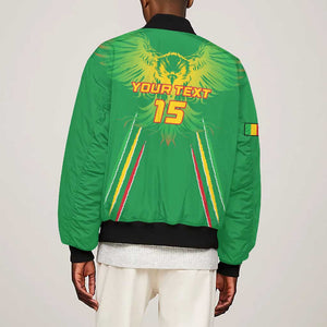 Mali Football Custom Bomber Jacket Go Eagles - Green Color