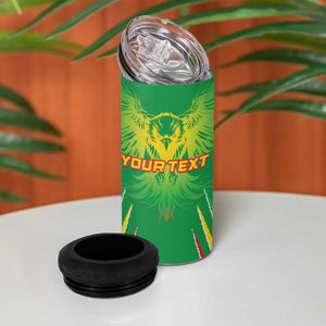 Mali Football Custom 4 in 1 Can Cooler Tumbler Go Eagles - Green Color