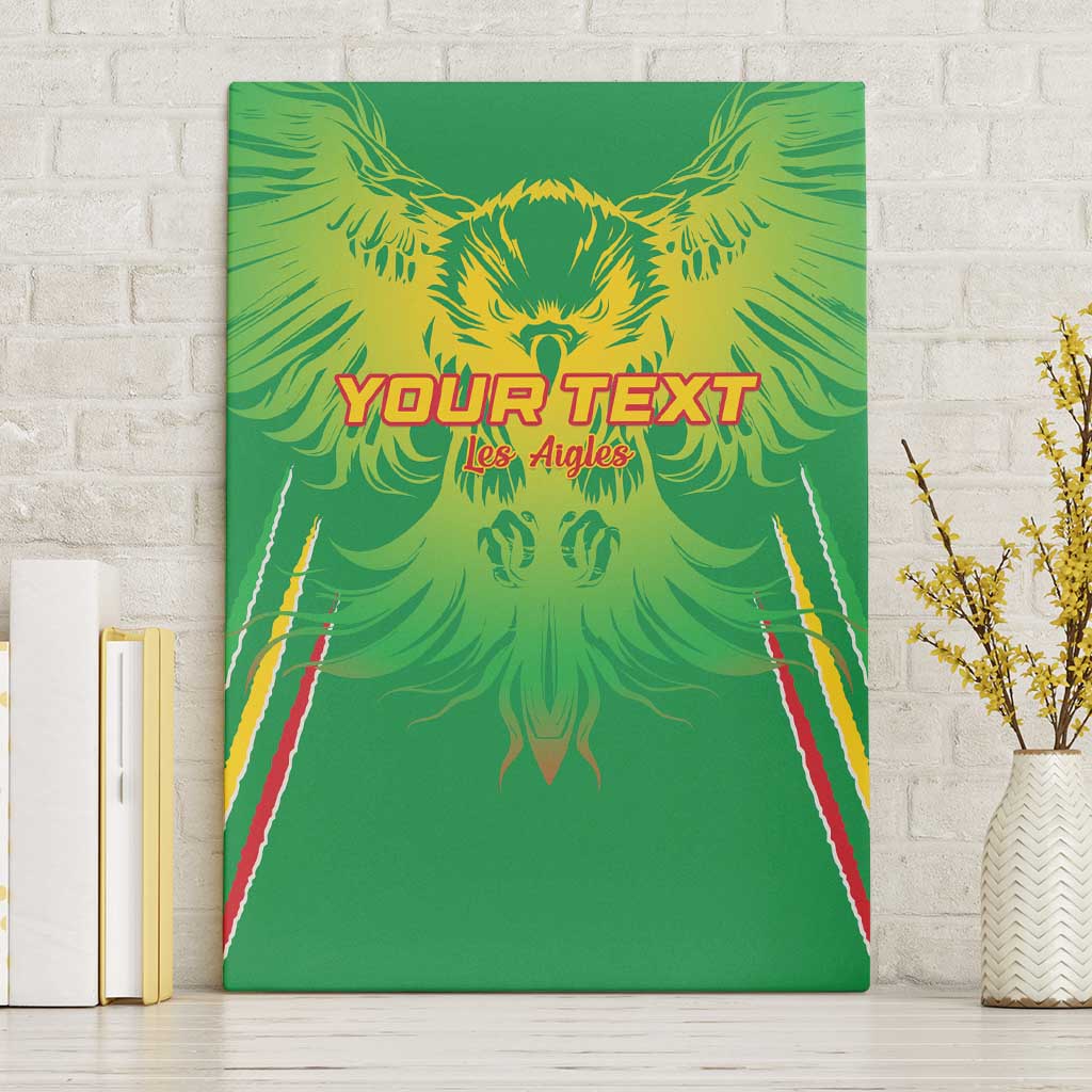 Mali Football Custom Canvas Wall Art Go Eagles - Green Color