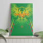 Mali Football Custom Canvas Wall Art Go Eagles - Green Color