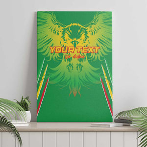 Mali Football Custom Canvas Wall Art Go Eagles - Green Color