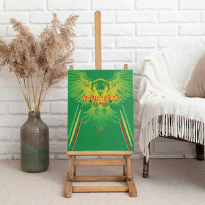 Mali Football Custom Canvas Wall Art Go Eagles - Green Color