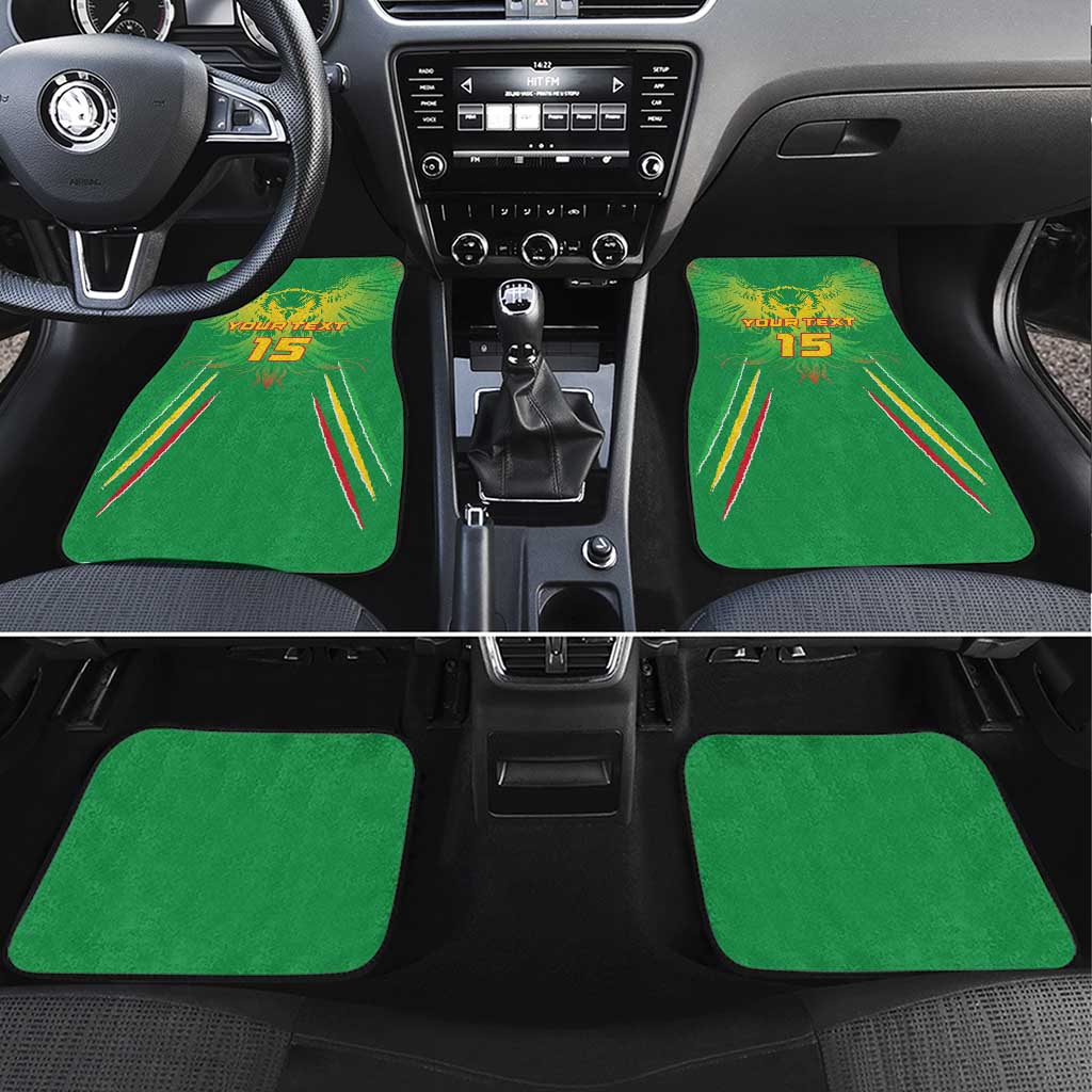 Mali Football Custom Car Mats Go Eagles - Green Color