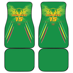 Mali Football Custom Car Mats Go Eagles - Green Color