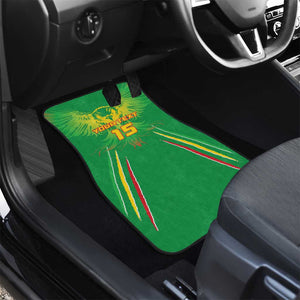 Mali Football Custom Car Mats Go Eagles - Green Color