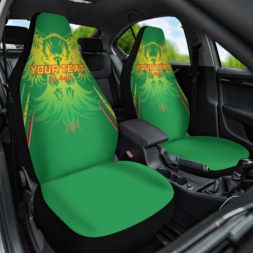 Mali Football Custom Car Seat Cover Go Eagles - Green Color