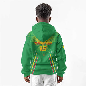 Mali Football Custom Kid Hoodie Go Eagles - Green Color