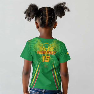 Mali Football Custom Kid T shirt Go Eagles - Green Color