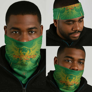 Mali Football Custom Neck Gaiter Go Eagles - Green Color LT15