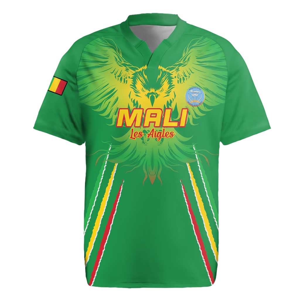 Mali Football Custom Rugby Jersey Go Eagles - Green Color