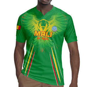 Mali Football Custom Rugby Jersey Go Eagles - Green Color