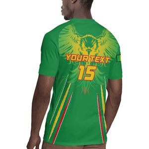 Mali Football Custom Rugby Jersey Go Eagles - Green Color