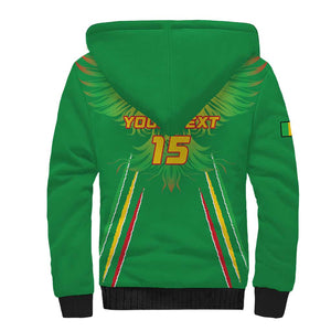 Mali Football Custom Sherpa Hoodie Go Eagles - Green Color