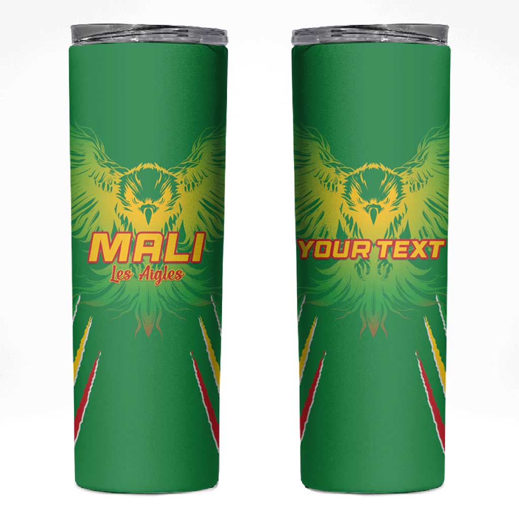 Mali Football Custom Skinny Tumbler Go Eagles - Green Color