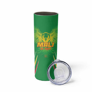 Mali Football Custom Skinny Tumbler Go Eagles - Green Color