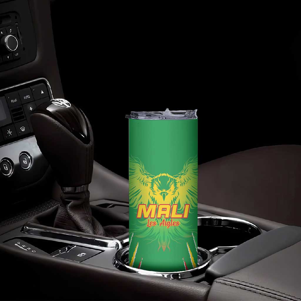 Mali Football Custom Skinny Tumbler Go Eagles - Green Color