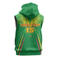 Mali Football Custom Sleeveless Hoodie Go Eagles - Green Color - African Pride