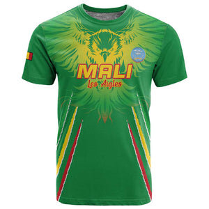 Mali Football Custom T shirt Go Eagles - Green Color