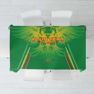 Mali Football Custom Tablecloth Go Eagles - Green Color