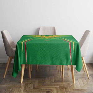 Mali Football Custom Tablecloth Go Eagles - Green Color