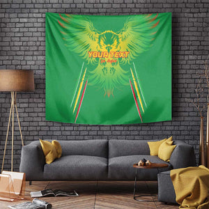 Mali Football Custom Tapestry Go Eagles - Green Color