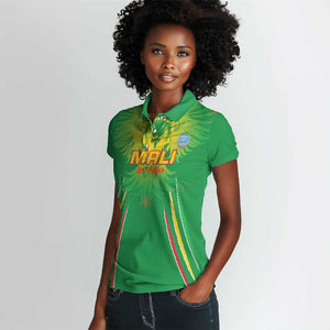 Mali Football Custom Women Polo Shirt Go Eagles - Green Color