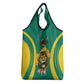 Custom Afro Cameroun Football Grocery Bag Go Les Lions Indomptables