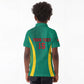Custom Afro Cameroun Football Kid Polo Shirt Go Les Lions Indomptables