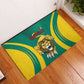 Custom Afro Cameroun Football Rubber Doormat Go Les Lions Indomptables